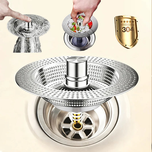 Vital™ AquaFlow 304 Stainless Steel Sink Strainer & Stopper
