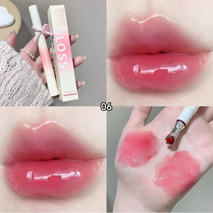 Lipgloss mit Spiegelglanz und Pflegeöl – Ansicht 8