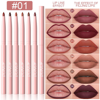 Vital™ Lipliner wasserdicht matt 6er-Set – Ansicht 7