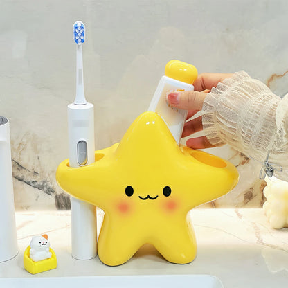 Vital™ StarSmile Cute Toothbrush Holder & Bathroom Organizer