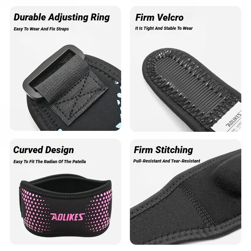 STARMAP Adjustable Patella Knee Strap & Tendon Support Brace