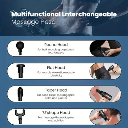 Massagepistole elektrisch mit Sensortaste – Ansicht 6