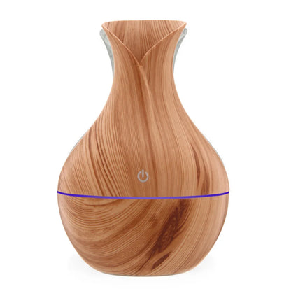 Luftbefeuchter mit USB, Wood Grain Vase