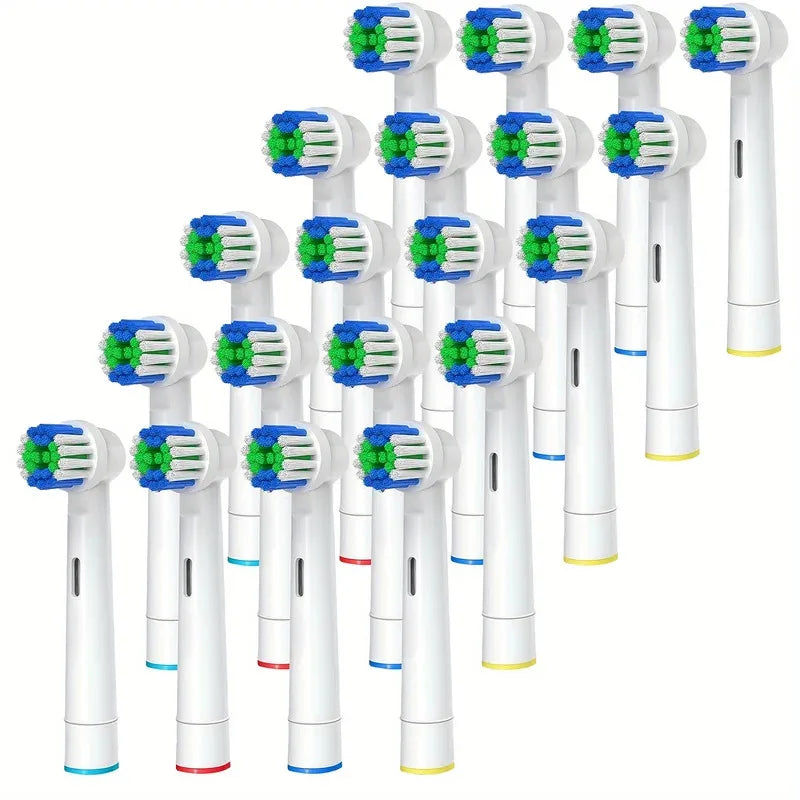 Replacement Toothbrush Heads Compatible with Oral-B (Multi-Pack)