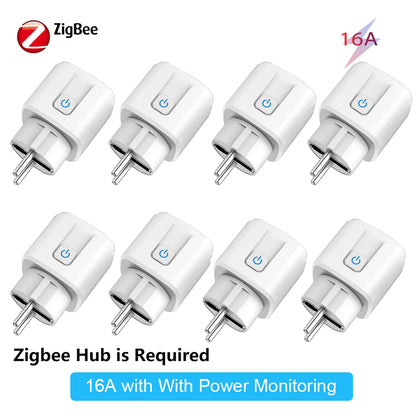Smarte Steckdose ZigBee mit Verbrauchsmessung 16 A – Ansicht 8