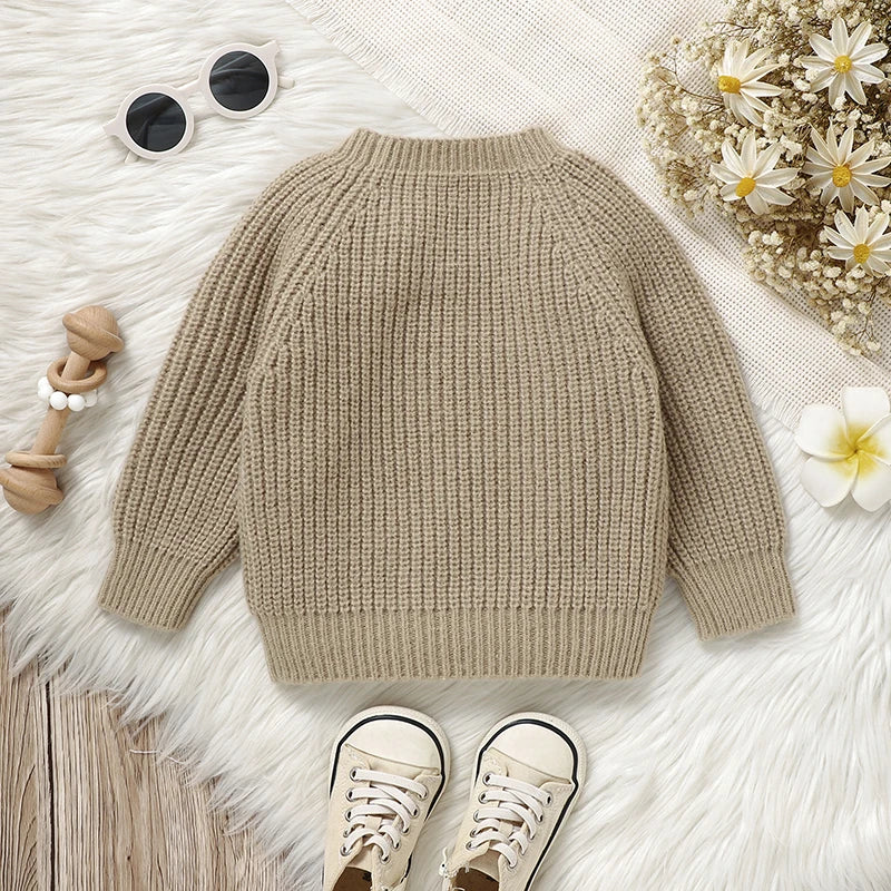 VitaHome™ LittleHedgehog Cozy Knit Baby Pullover