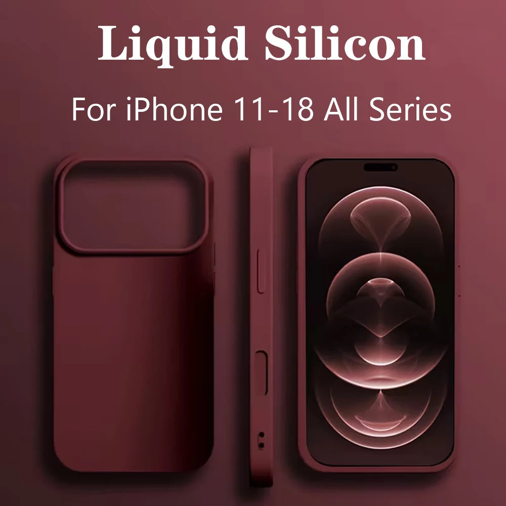 VitaPhone™ OriginalSilk Liquid Silicone Shockproof iPhone Case