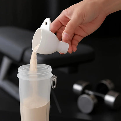 VitaCare™ Portaflow Protein Powder Funnel & Travel Container (2er-Pack) – Ansicht 3