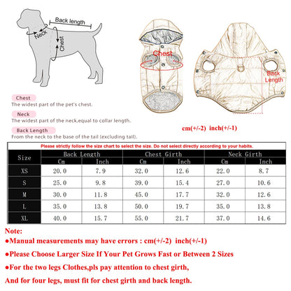 VitaCare™ SnugParka Fleece Dog Hoodie with D-Ring