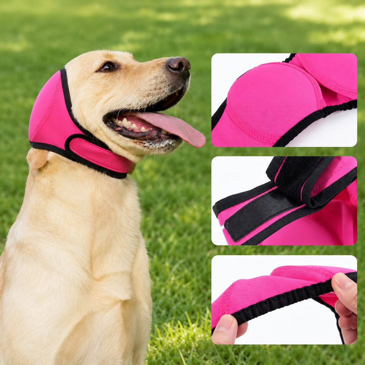 VitaCare™ CalmPaws Anti-Anxiety & Pest-Shield Dog Hood