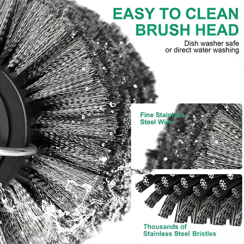 Vital™ PowerScrub 3-Speed Electric BBQ Grill Cleaner