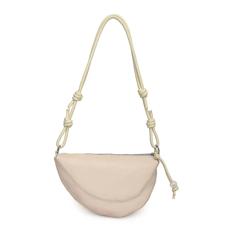 Schultertasche aus Echtleder – Ansicht 10