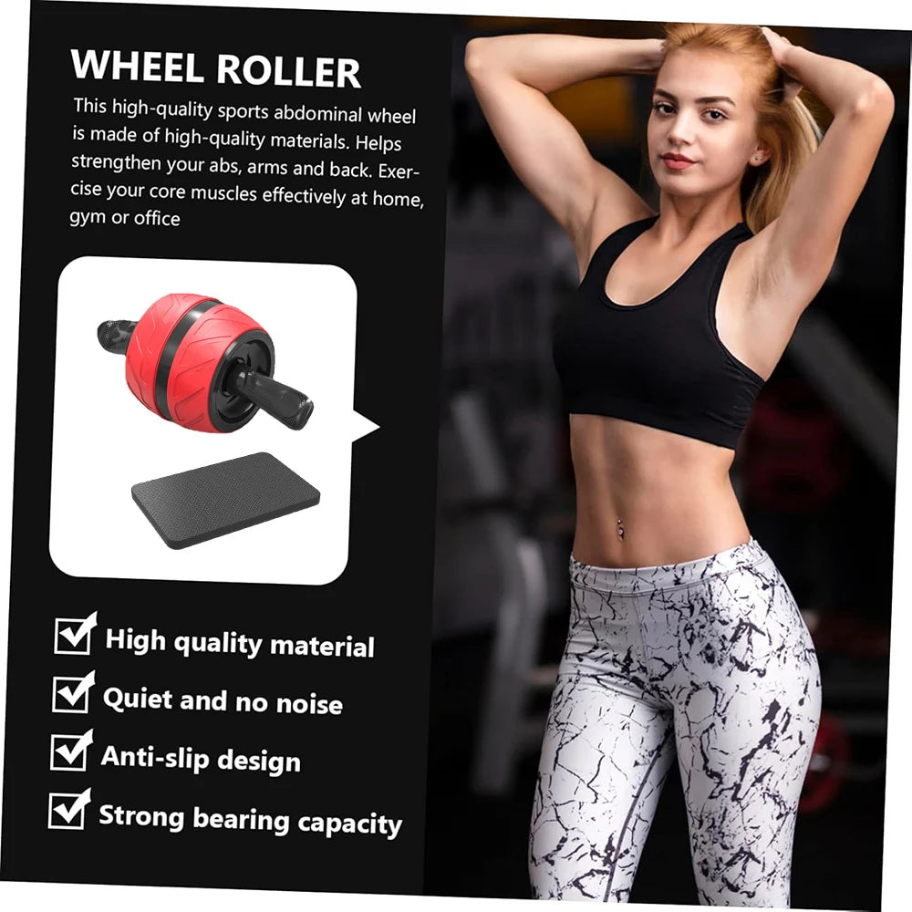 Bauchroller mit Rückholfunktion und Kniematte – Ansicht 4