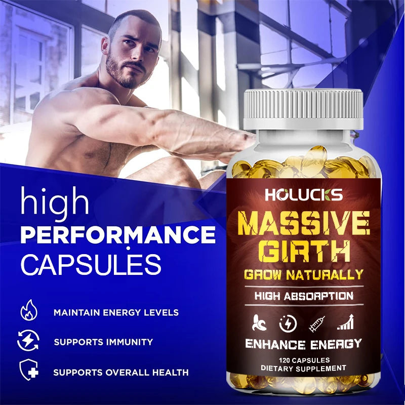 VITA HOLUCKS Natural Performance & Energy Supplement Capsules