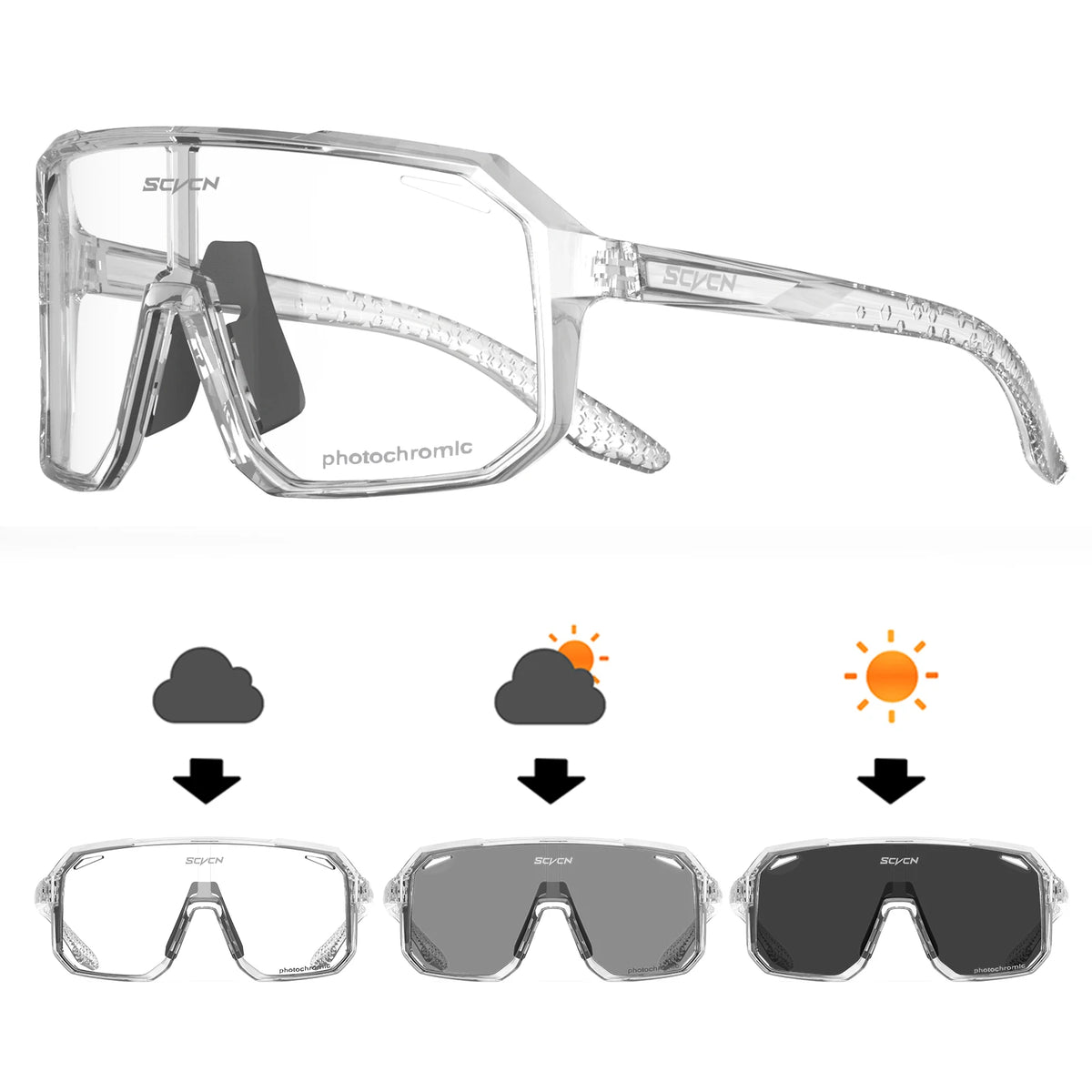 Vita Pro Photochromic Cycling & Outdoor Sports Sunglasses