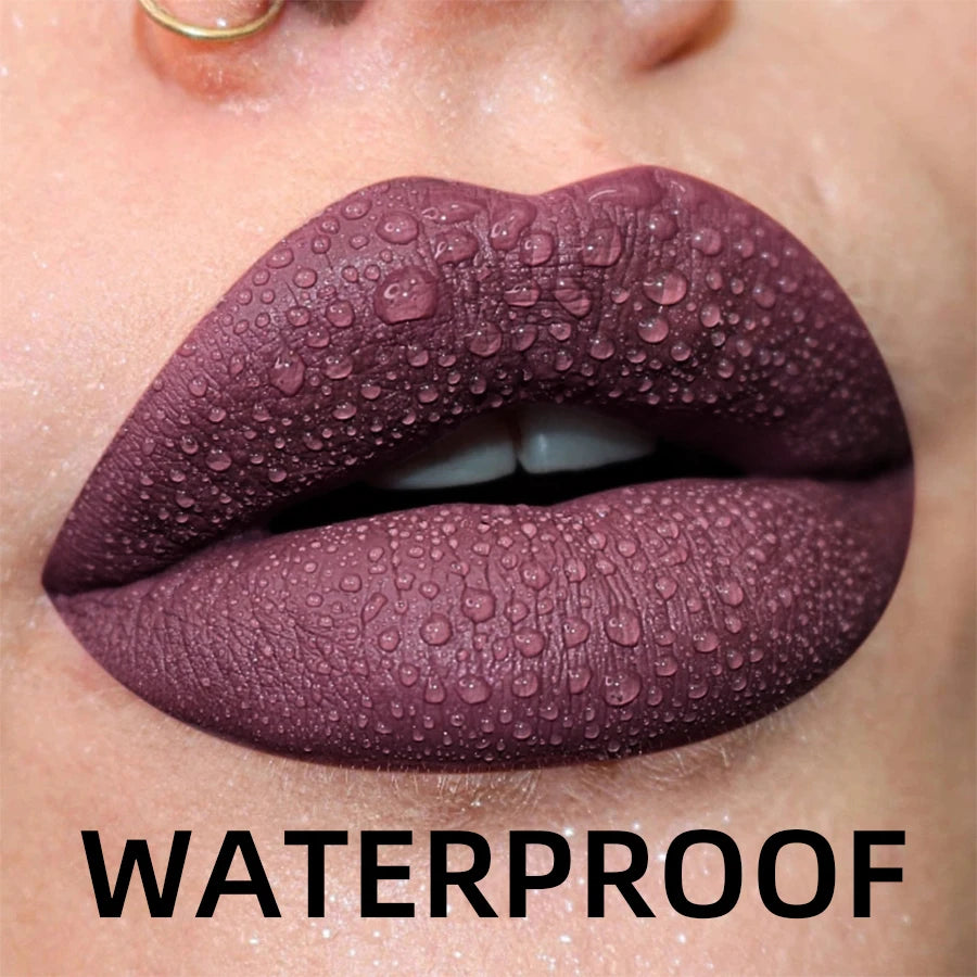 Vital™ Matte Velvet Liquid Lipstick & Long-Lasting Lip Gloss | Waterproof Lip Stain
