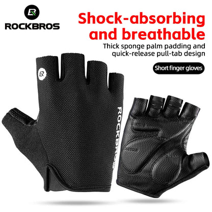 VitaCare™ AeroGrip Pro Half-Finger Gel Cycling Gloves