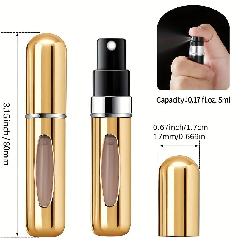 VitaCare™ TravelLux Refillable 5ml Perfume Atomizer