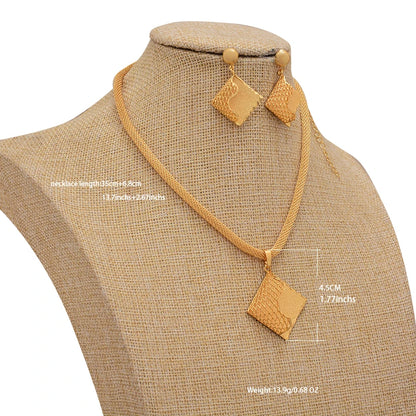 Schmuckset in Goldoptik mit Blütenmotiv – Ansicht 16