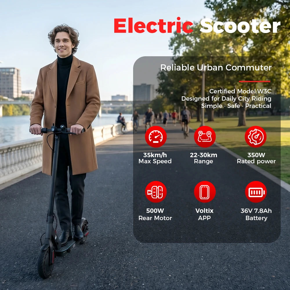 VitaHome™ UrbanGlide W3C EU 8.5" Electric Scooter