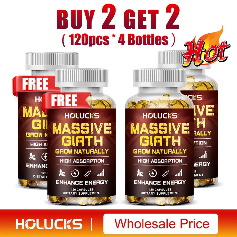 VITA HOLUCKS Natural Performance & Energy Supplement Capsules