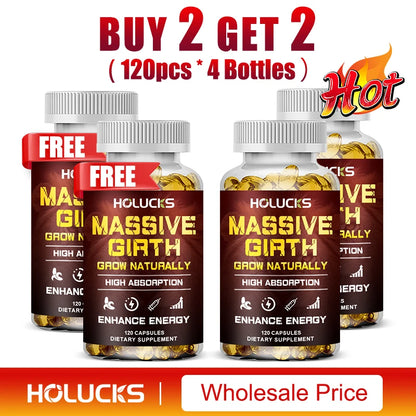 VITA HOLUCKS Natural Performance & Energy Supplement Capsules