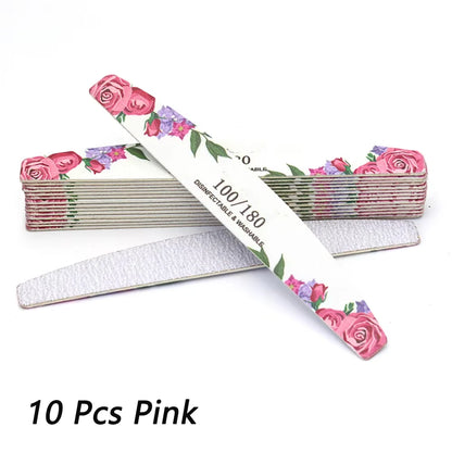 VitaCare™ ProBuffer Double-Sided Wooden Nail Files (10-Pack)