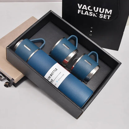 Thermoskanne aus Edelstahl im Geschenkset 500 ml – Ansicht 3