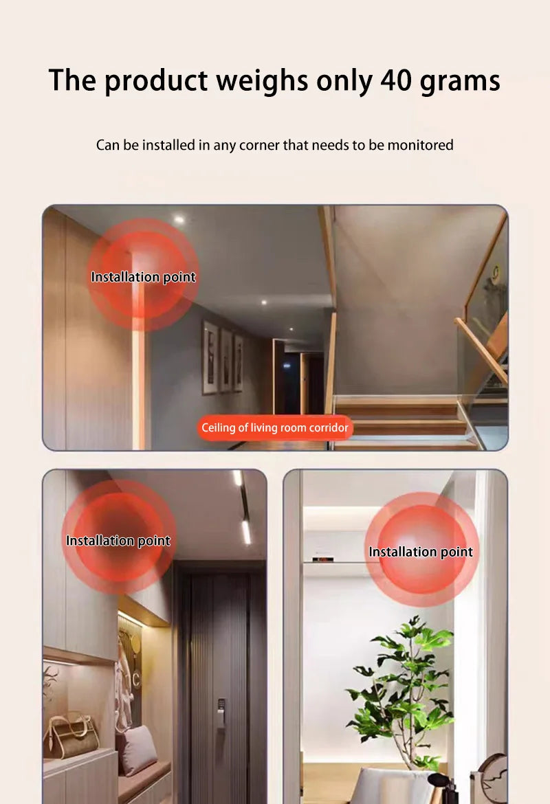 VitaHome™ ApexCam 4K Wireless Mini Security & Motion Camera