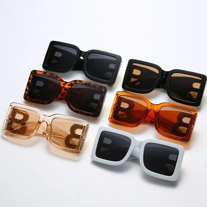 VitalLuxury™ B-Logo Big Frame Glasses