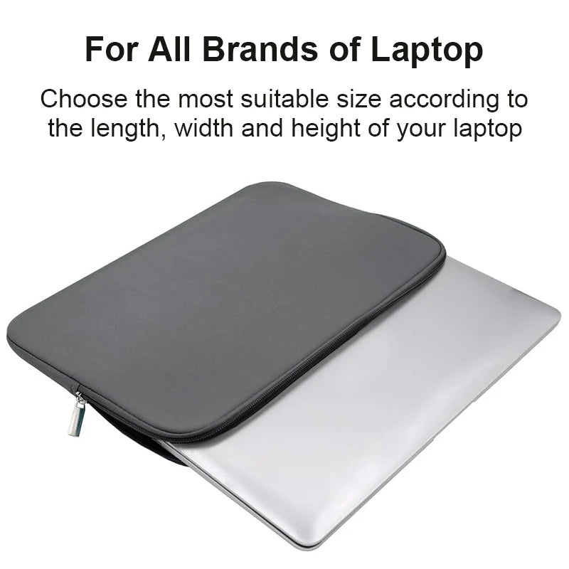 Laptop Bag For Xiaomi Lenovo Dell Notebook Computer Laptop Sleeve For Macbook Air Pro Retina 13 14 15 15.6 Inch Laptops Case – Ansicht 2