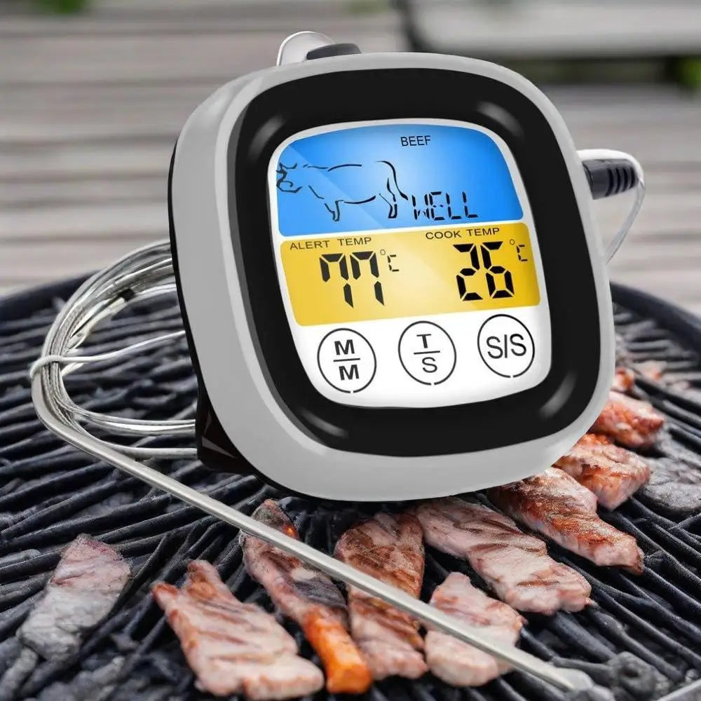 VitaHome™ TempPro Smart Touchscreen Meat Thermometer & Timer