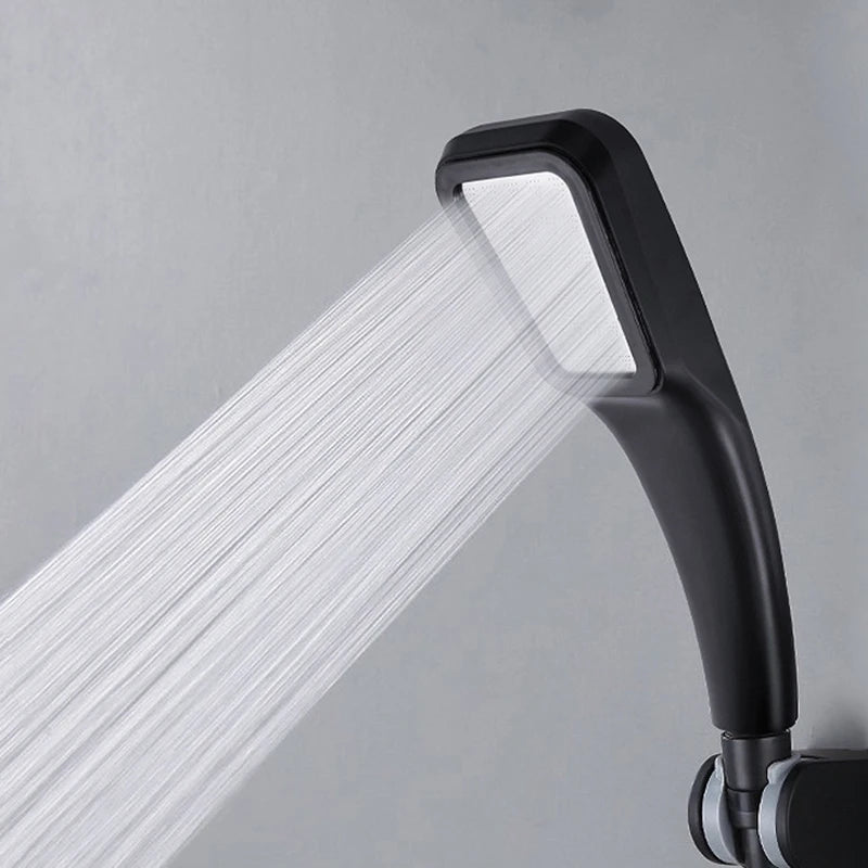 300 Holes High Pressure Rainfall Shower Head Water Saving 3 Color Chrome Black White Sprayer Nozzle Bathroom Accessories – Ansicht 8