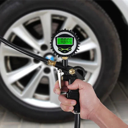 Reifendruckprüfer digital mit LCD-Anzeige 0 bis 220 psi – Ansicht 2