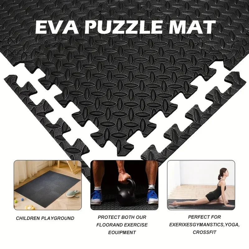 Bodenmatte für Fitness aus Schaumstoff rutschfest – Ansicht 5
