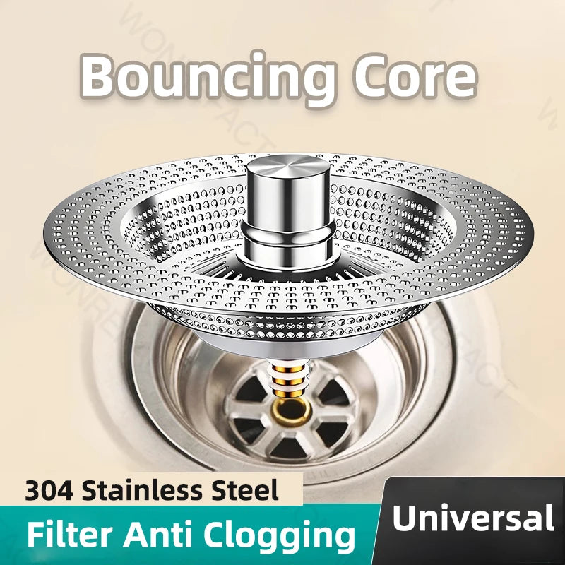 Vital™ AquaFlow 304 Stainless Steel Sink Strainer & Stopper