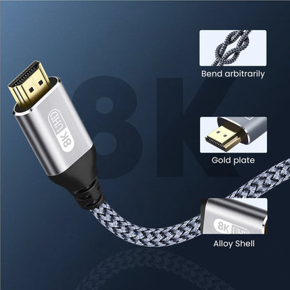 VitaHome™ UltraLink HDMI 2.1 48Gbps 8K/4K Pro-Grade Cable