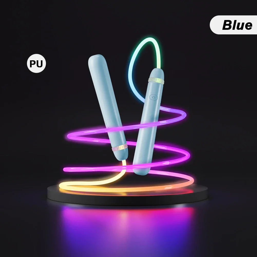 Springseil leuchtend mit LED und USB 280 cm – Ansicht 8