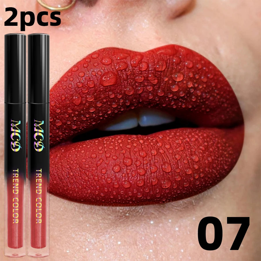 Vital™ Matte Velvet Liquid Lipstick & Long-Lasting Lip Gloss | Waterproof Lip Stain