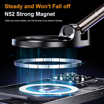 VIta Foldable Magnetic Vacuum Car Mount & Live Streaming Phone Holder