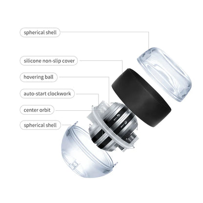 Wrist Power Wrist Hand Ball Auto-Start Grip Ball Strengthener Gyroscopic Arm Gyro Hand Ball Home Fitness Forearm Exerciser – Ansicht 3