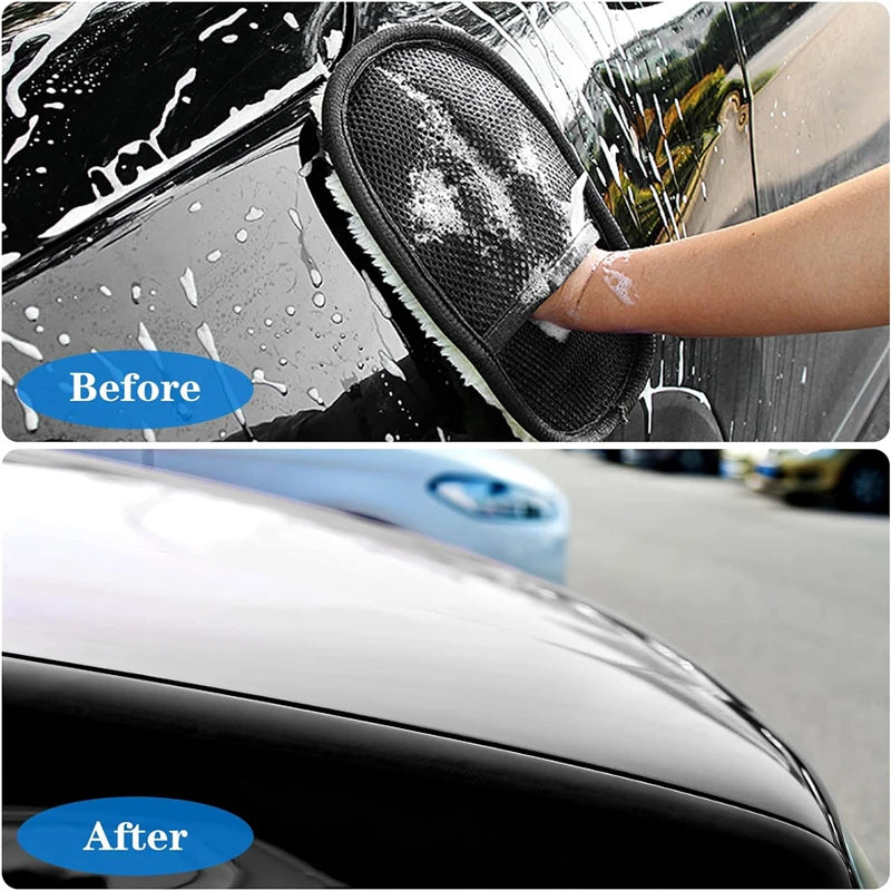 VitaHome™ GlossMitt Microfiber Chenille Car Wash & Polishing Glove
