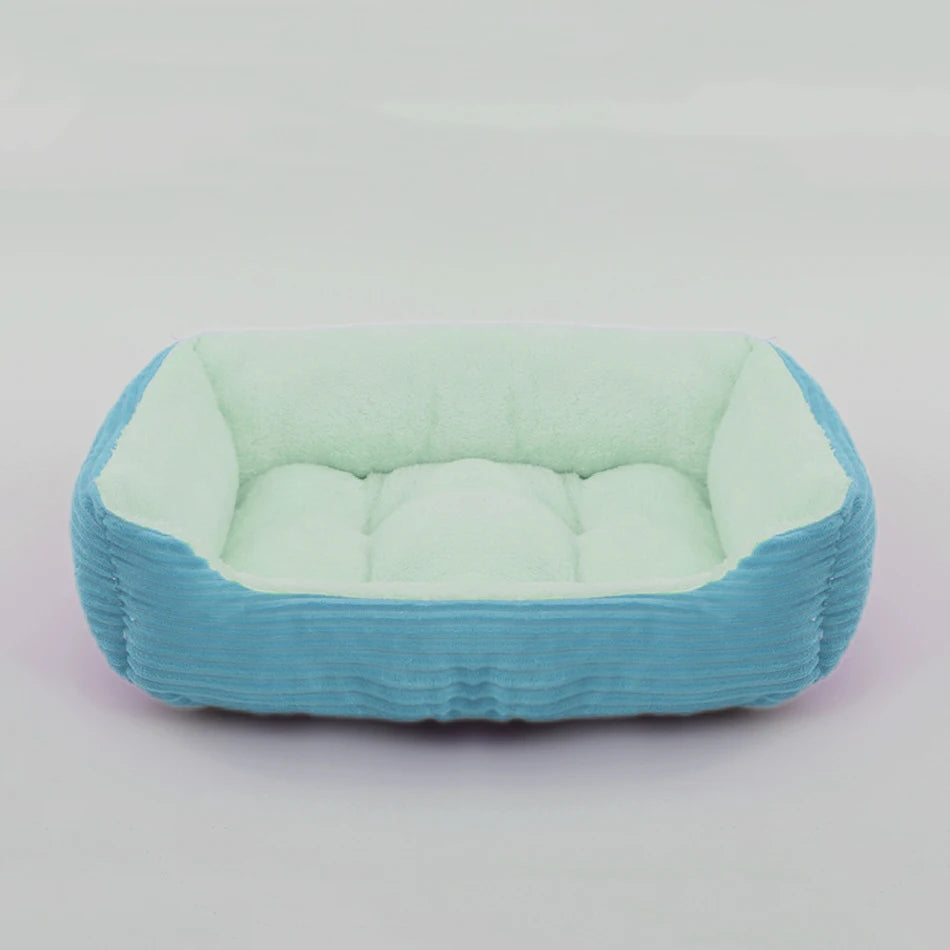 Hundebett aus Plüsch eckig – Ansicht 18