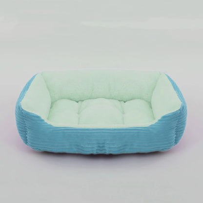Hundebett aus Plüsch eckig – Ansicht 18