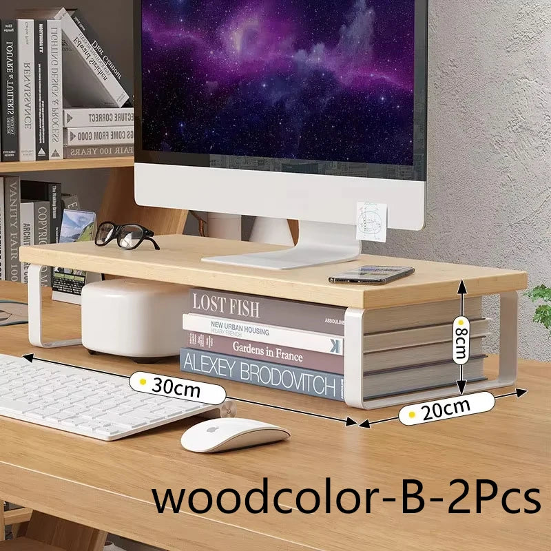 Monitorständer mit Ablage für den Schreibtisch – Ansicht 9