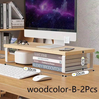Monitorständer mit Ablage für den Schreibtisch – Ansicht 9