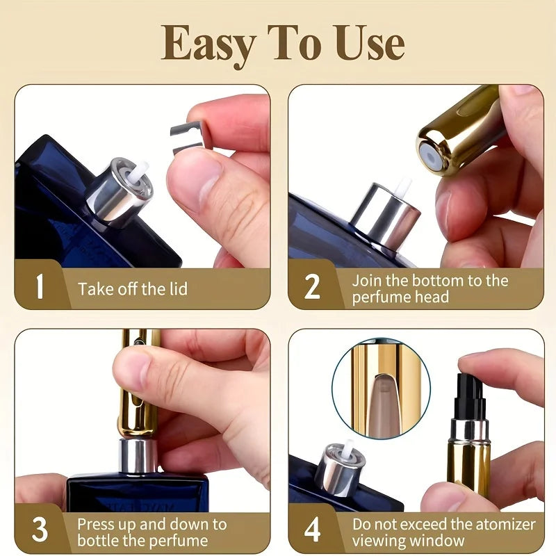 VitaCare™ TravelLux Refillable 5ml Perfume Atomizer