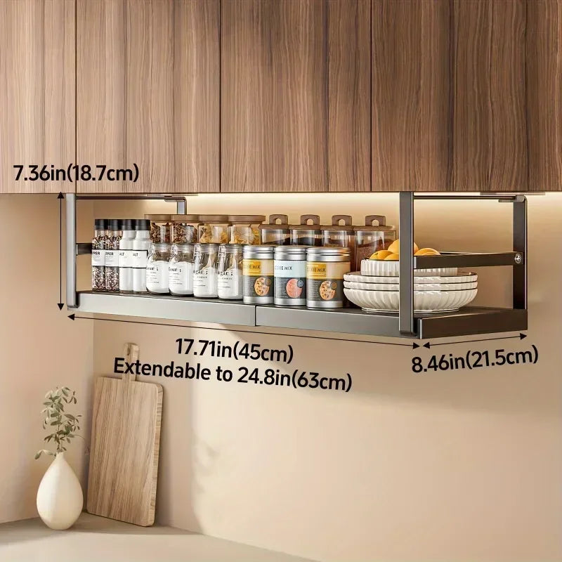 Vital™ Expand-Rack Adjustable Stainless Steel Spice Stand