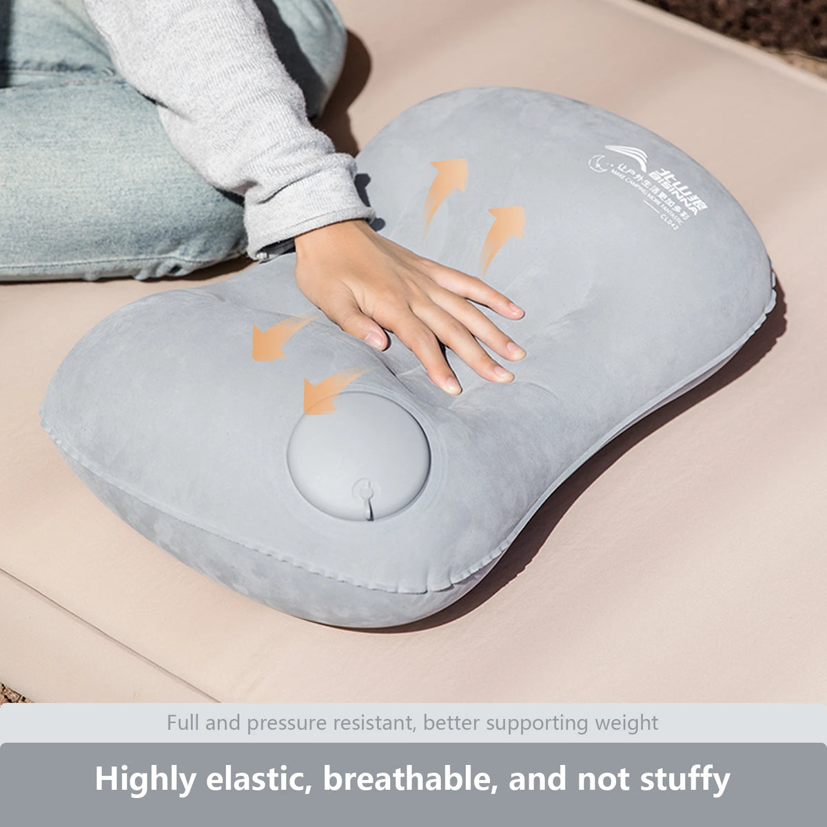 Vital™ Ultralight Camping Inflatable Pillow | Ergonomic Travel & Hiking Air Pillow