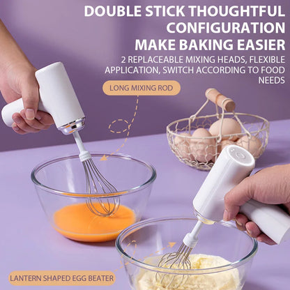 Vital™ Cordless Rechargeable Handheld Electric Egg Beater & Baking Mixer